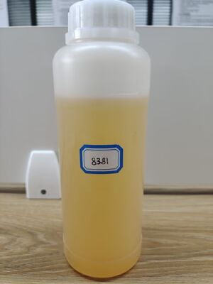 Buy Yellow transparent liquid water-based epoxy hardener HW-8381 for concrete floor, epoxy cement mortar online manufacture